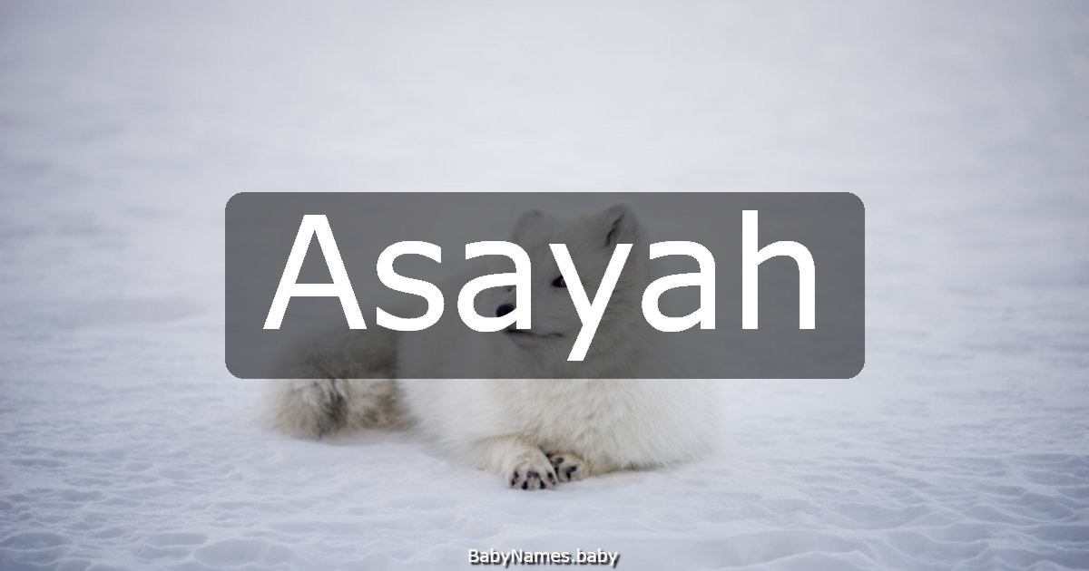 Asayah