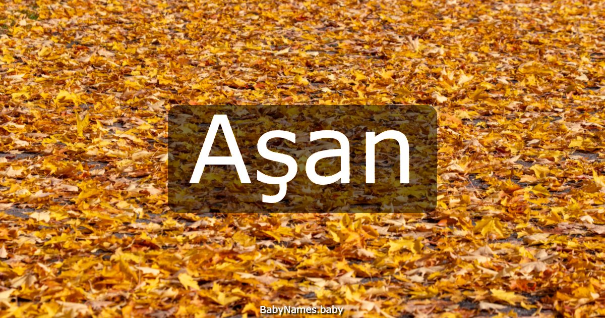 Aşan
