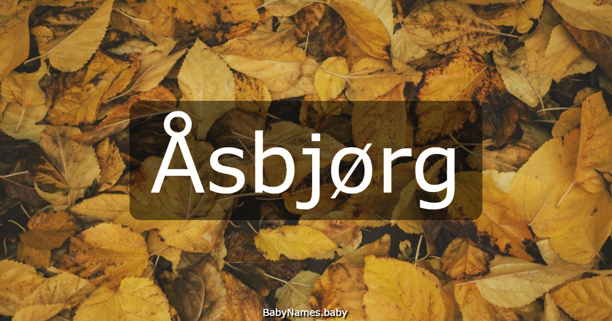Åsbjørg