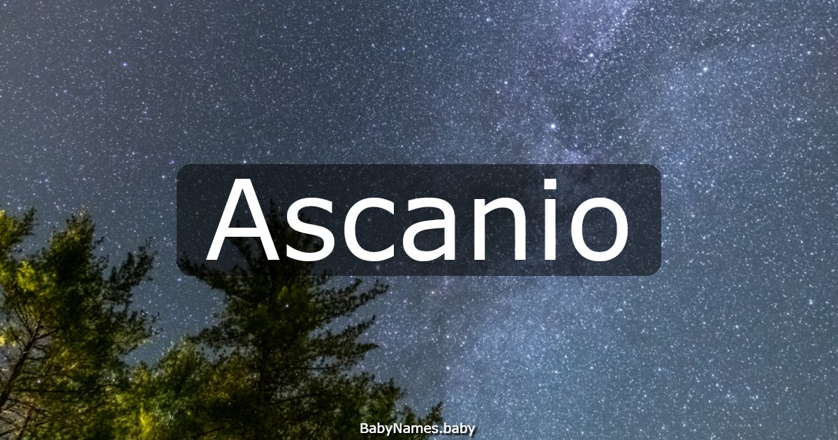 Ascanio