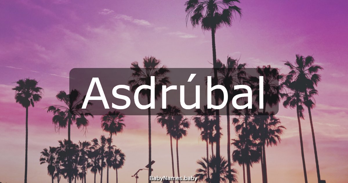 Asdrúbal