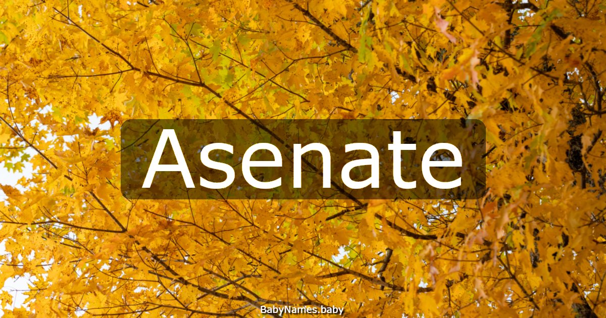 Asenate