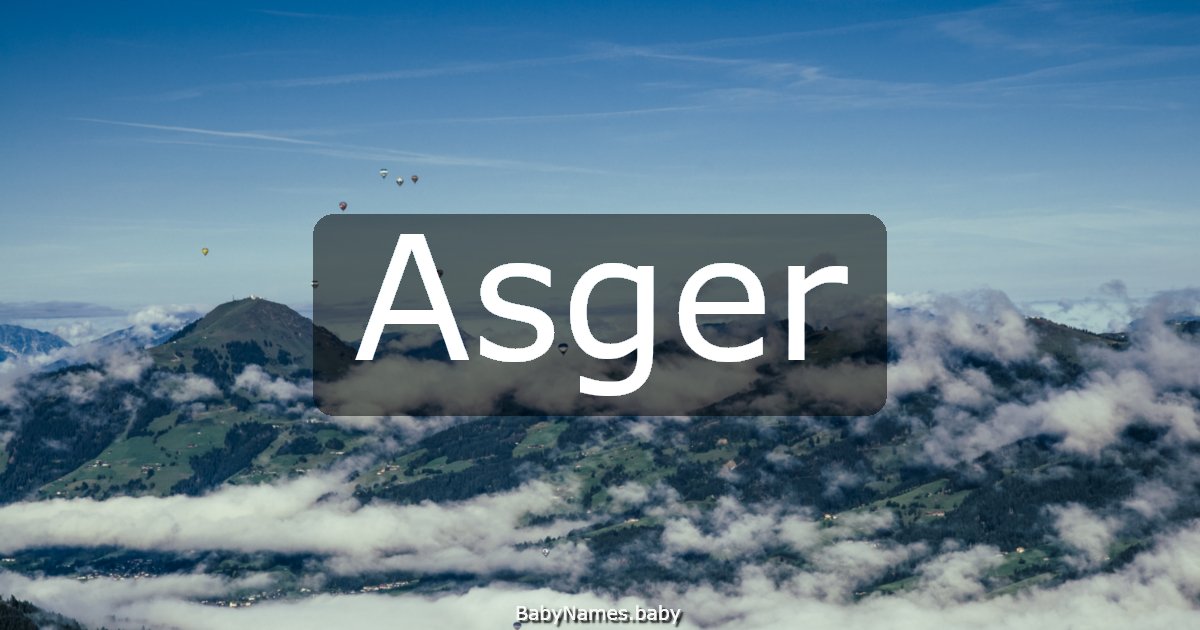 Asger