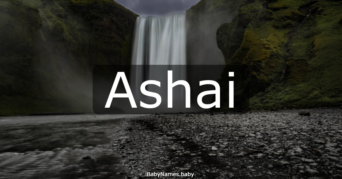 Ashai