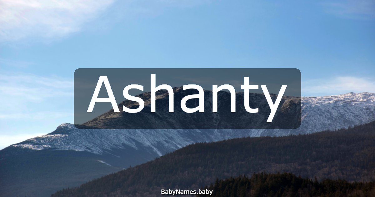 Ashanty