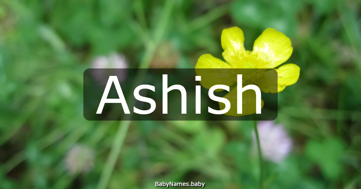 Ashish