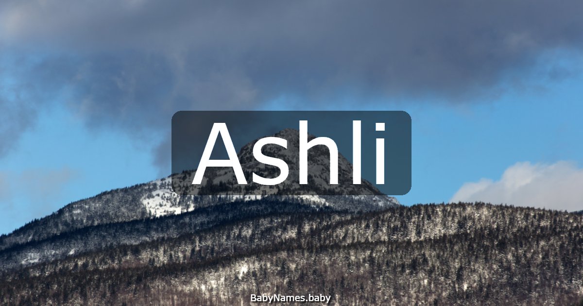 Ashli