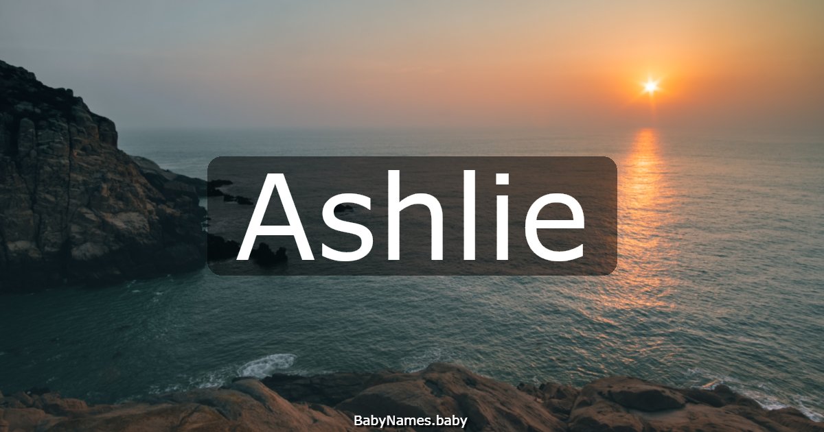 Ashlie