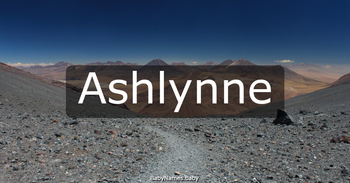 Ashlynne