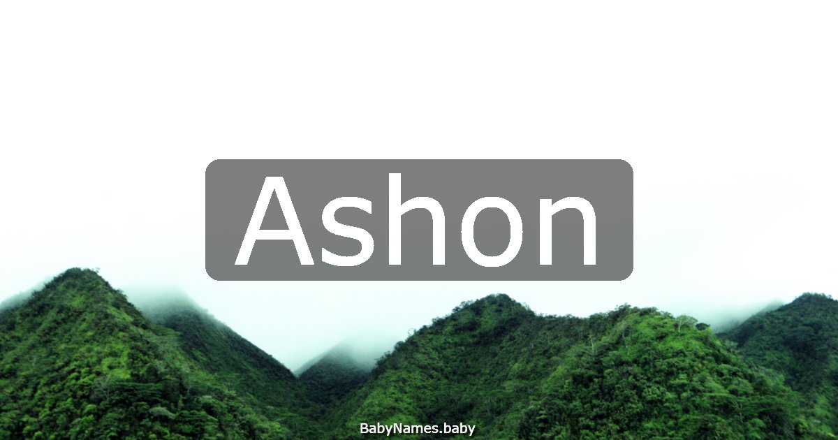 Ashon