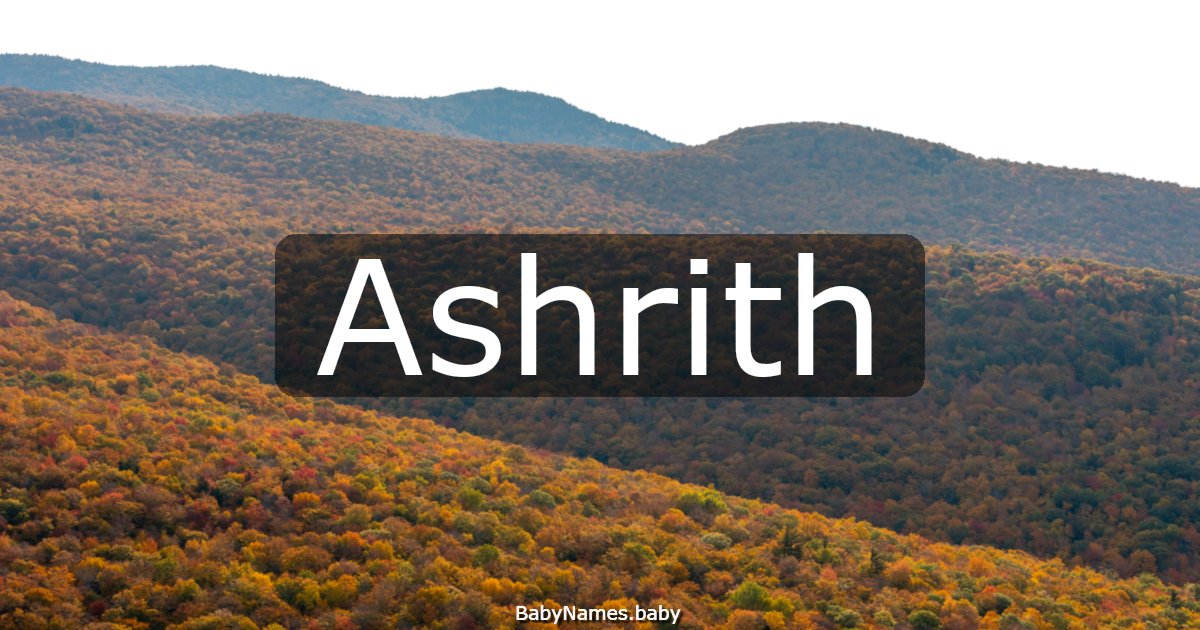 Ashrith