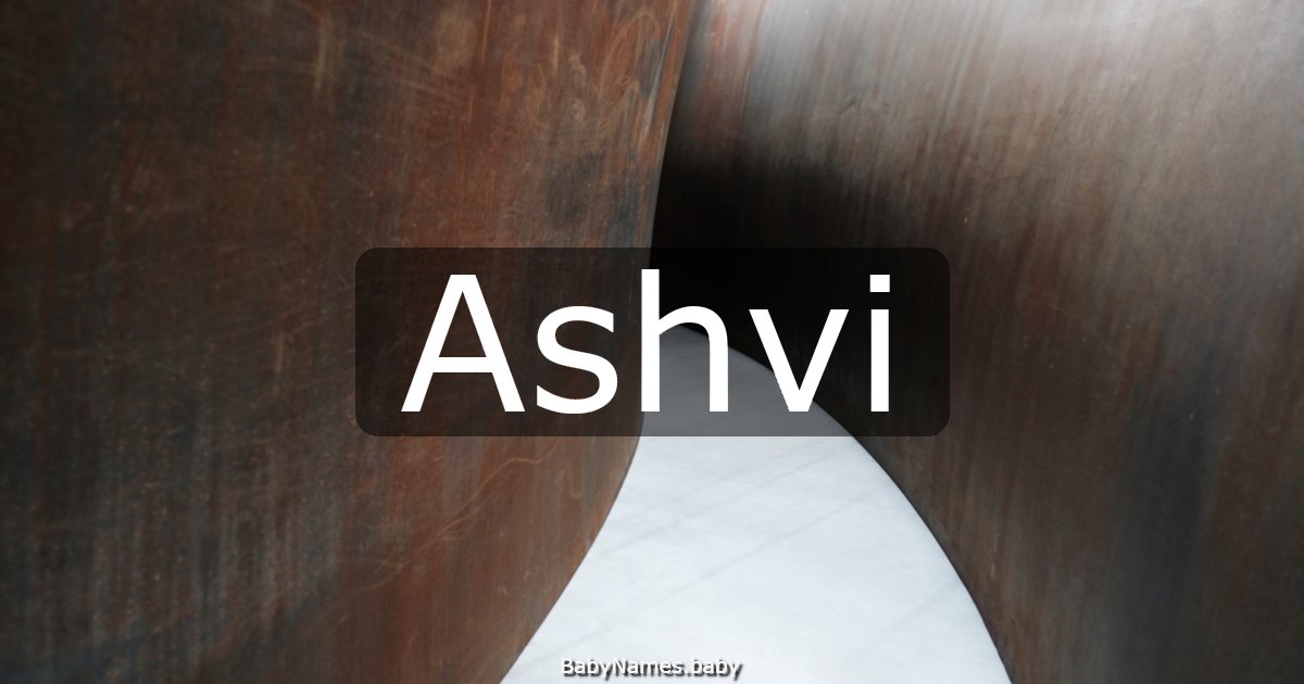 Ashvi