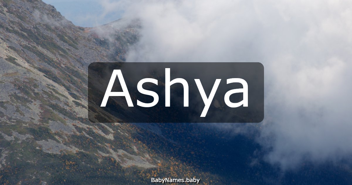 Ashya