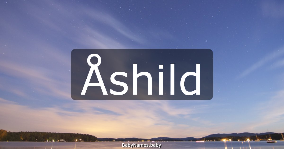 Åshild