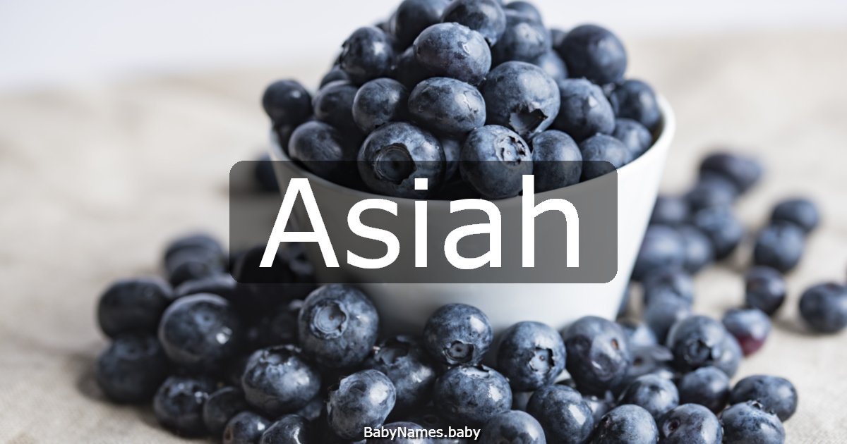 Asiah