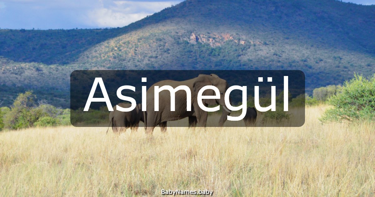 Asimegül