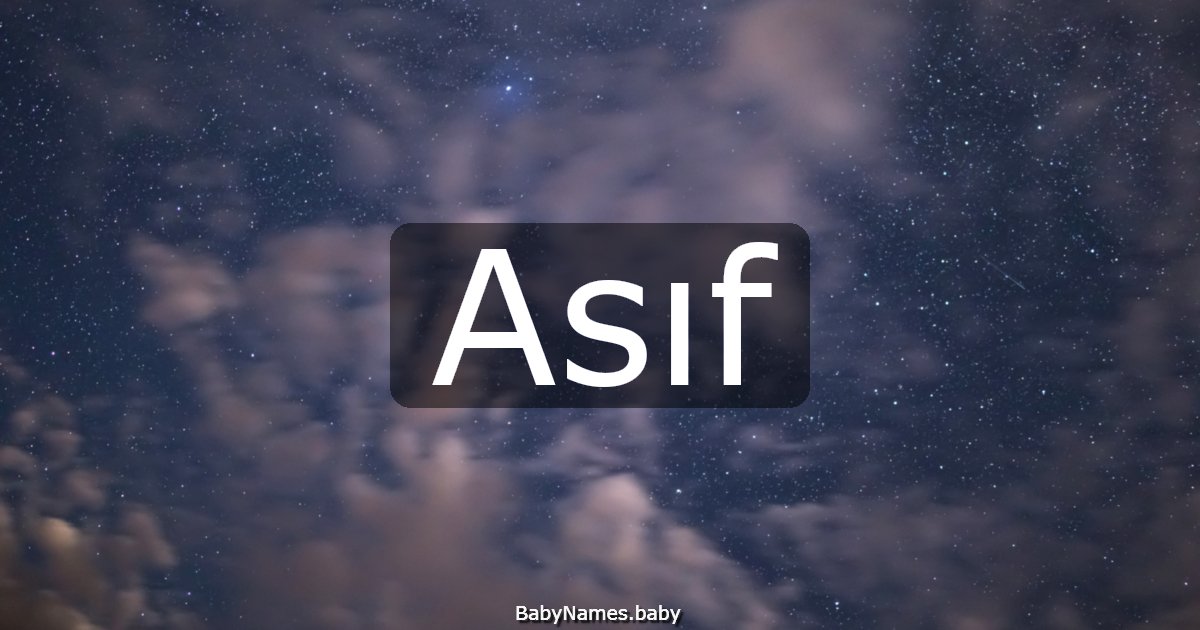 Asıf