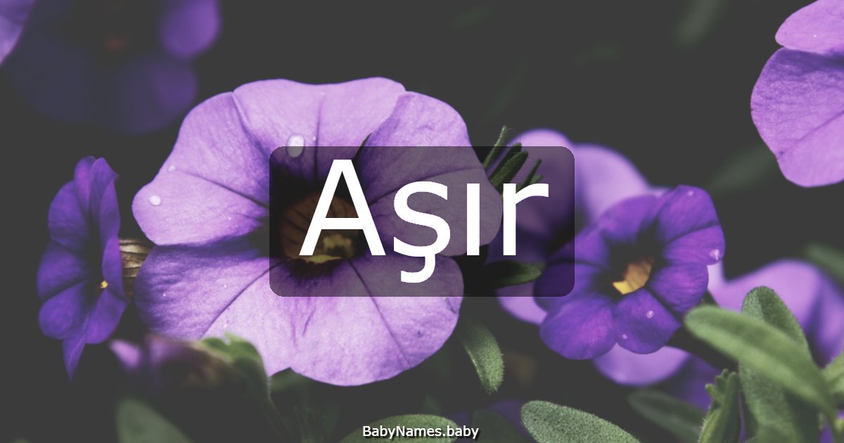 Aşır