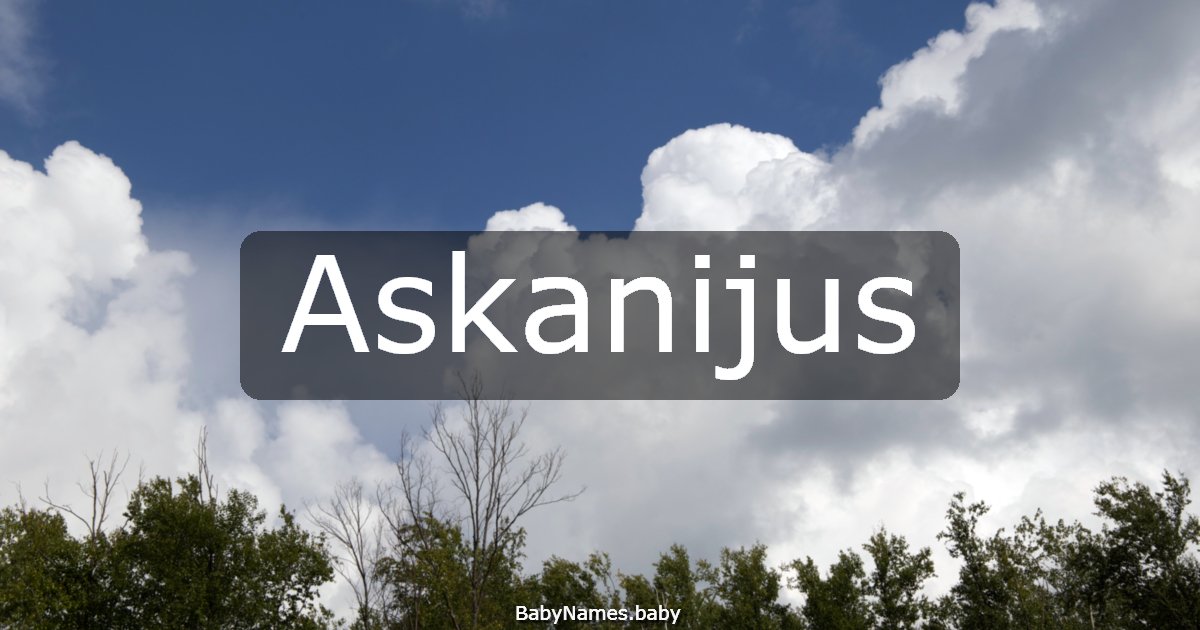 Askanijus