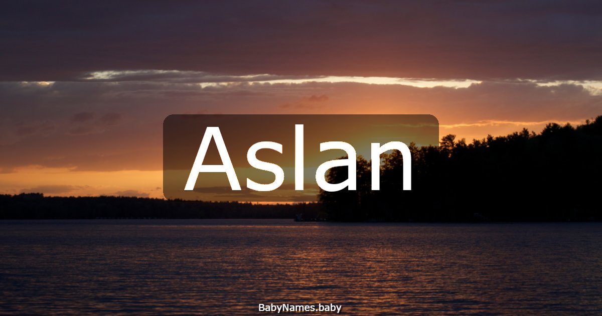 Aslan