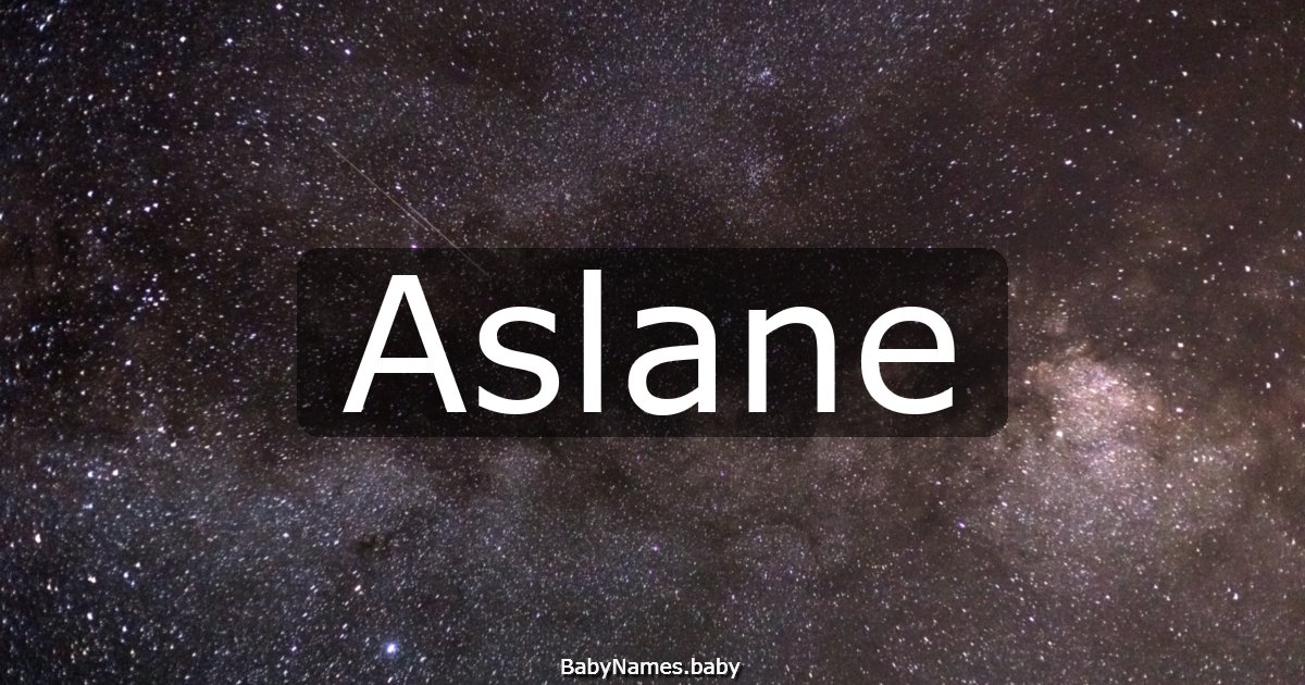 Aslane