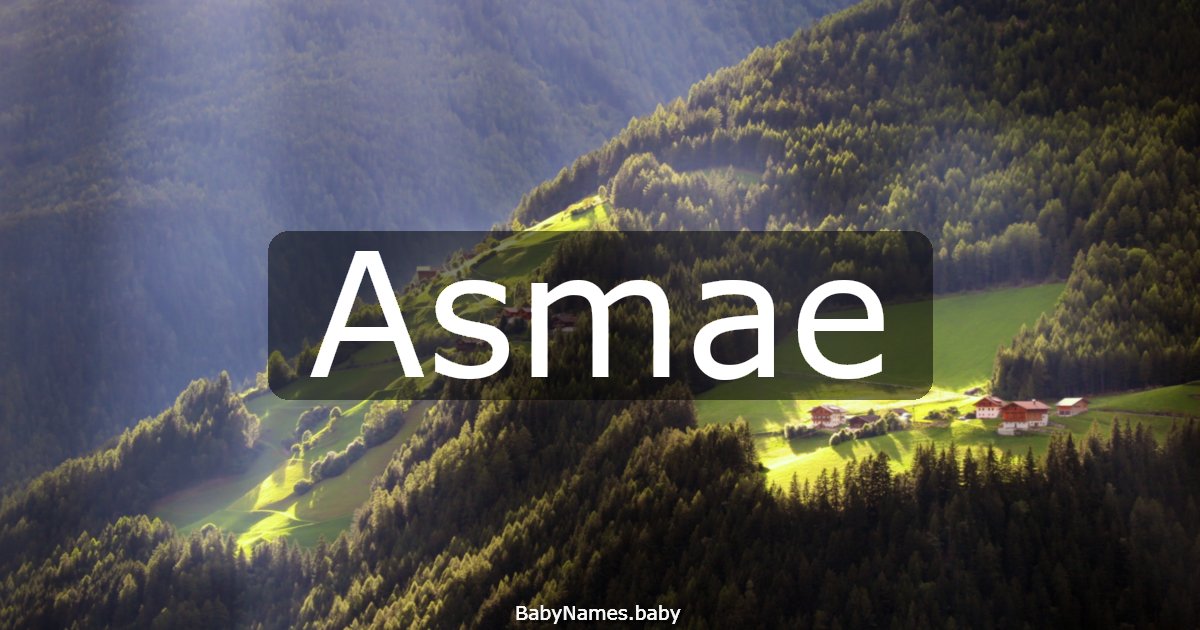 Asmae
