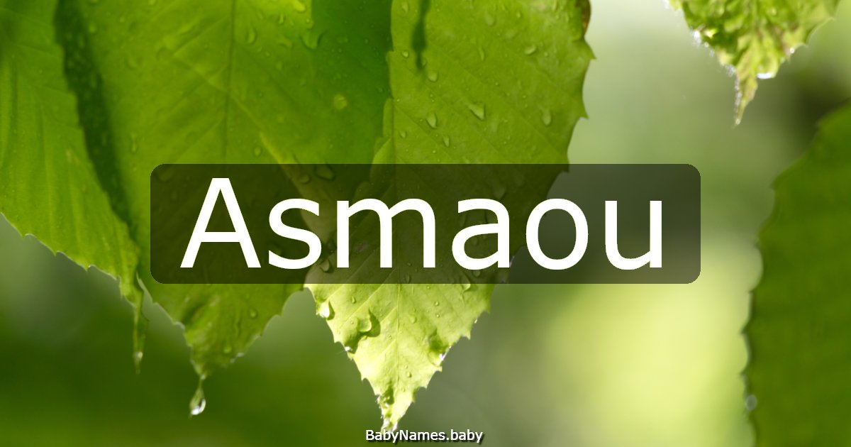 Asmaou