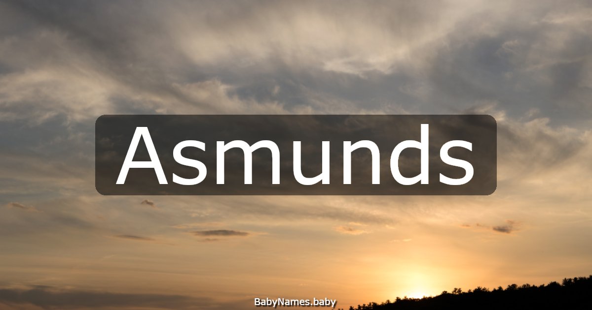 Asmunds