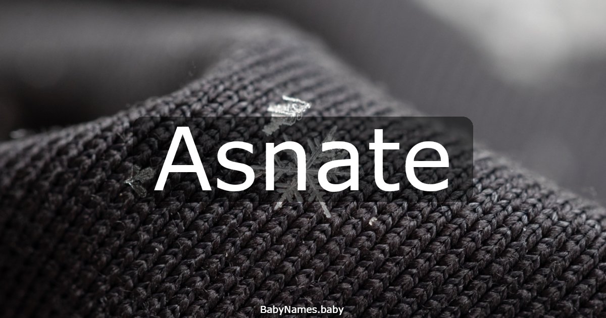 Asnate