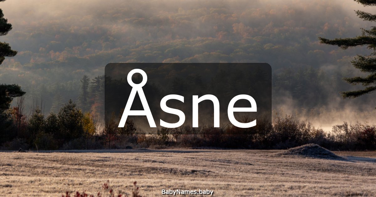 Åsne