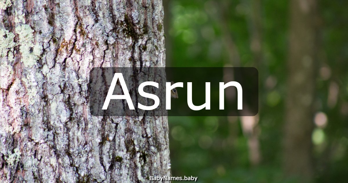 Asrun