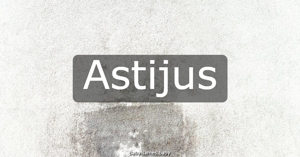 Astijus