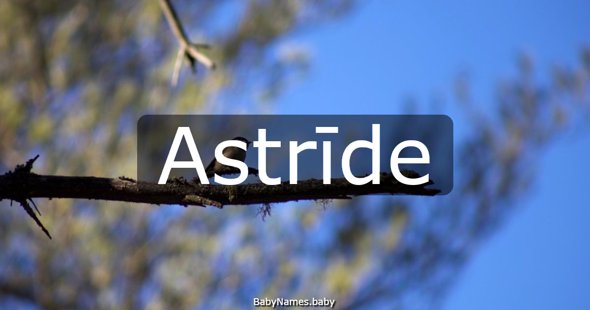 Astrīde