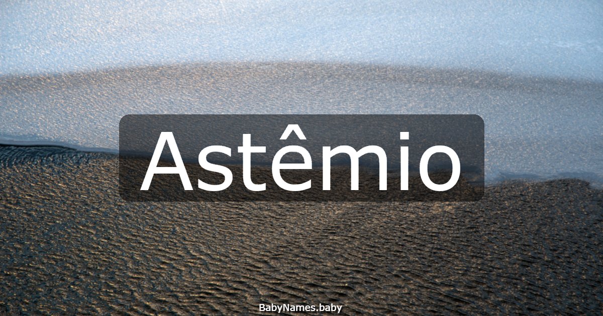 Astêmio