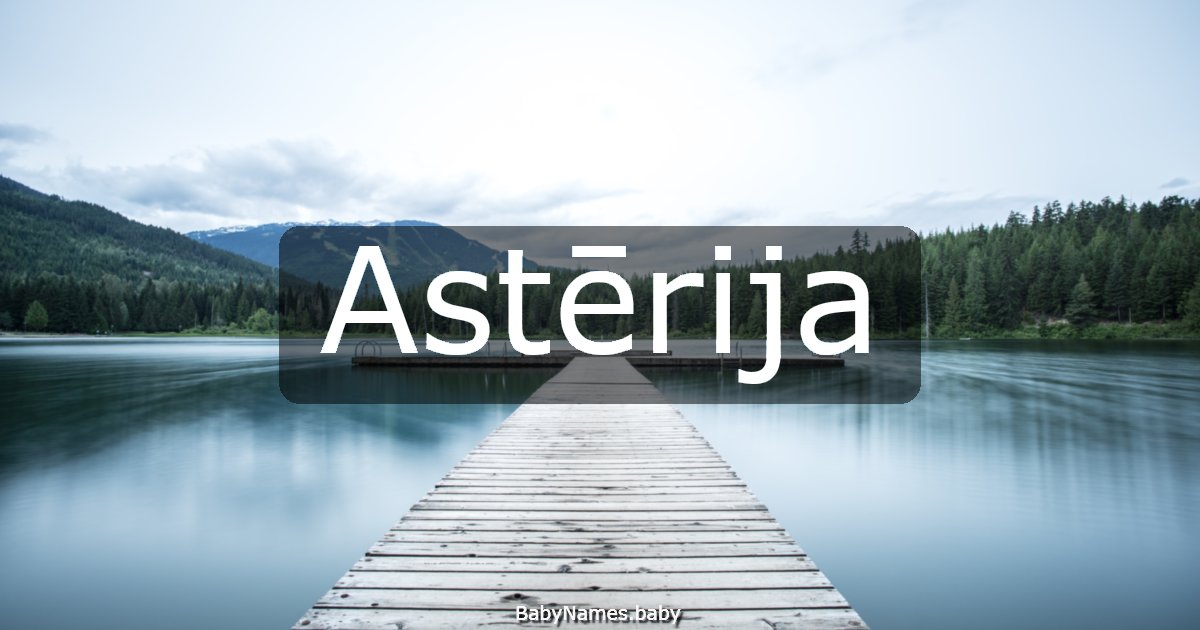 Astērija