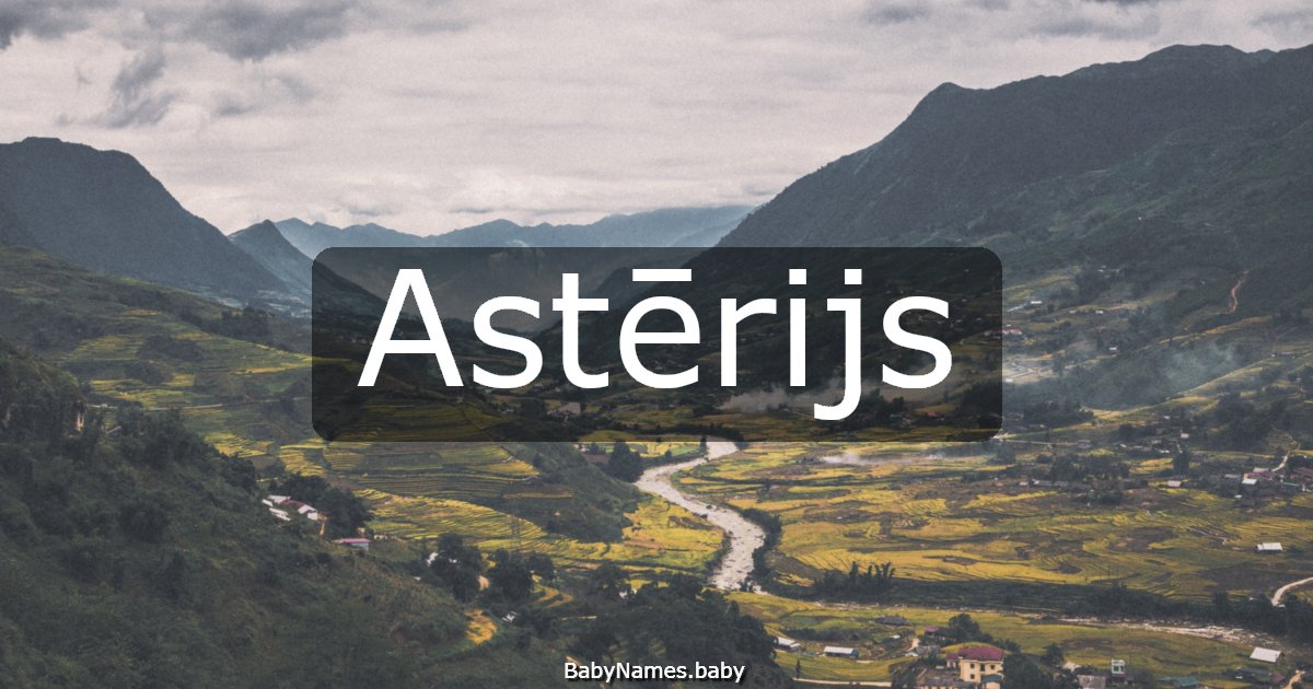 Astērijs