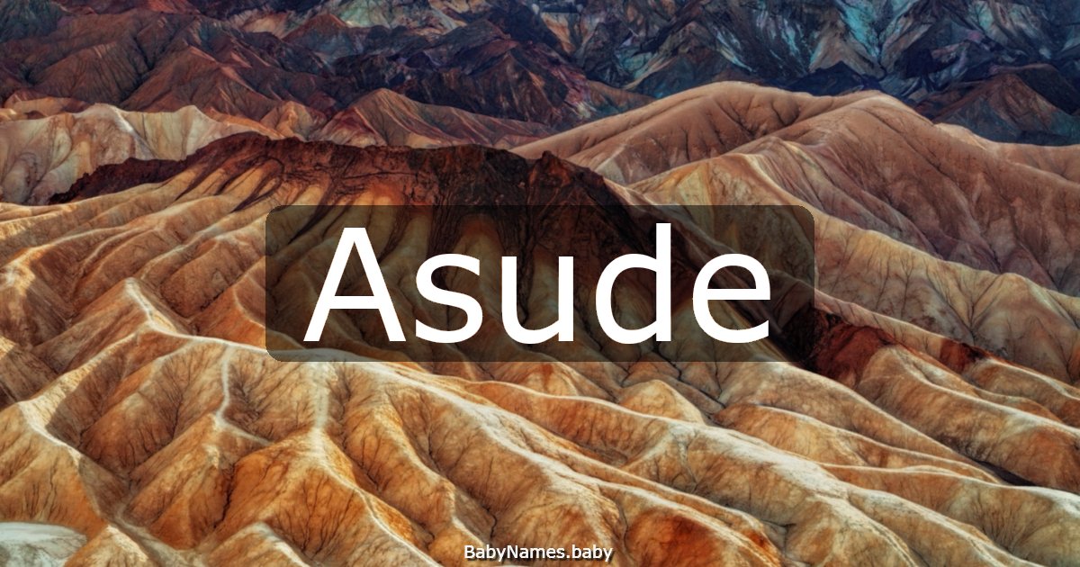 Asude