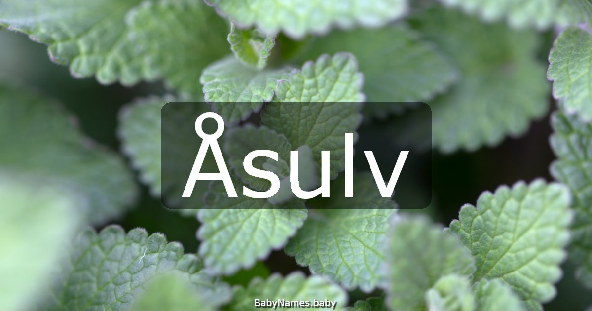Åsulv