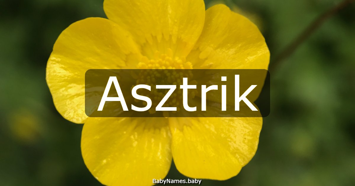 Asztrik