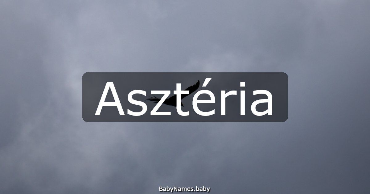 Asztéria