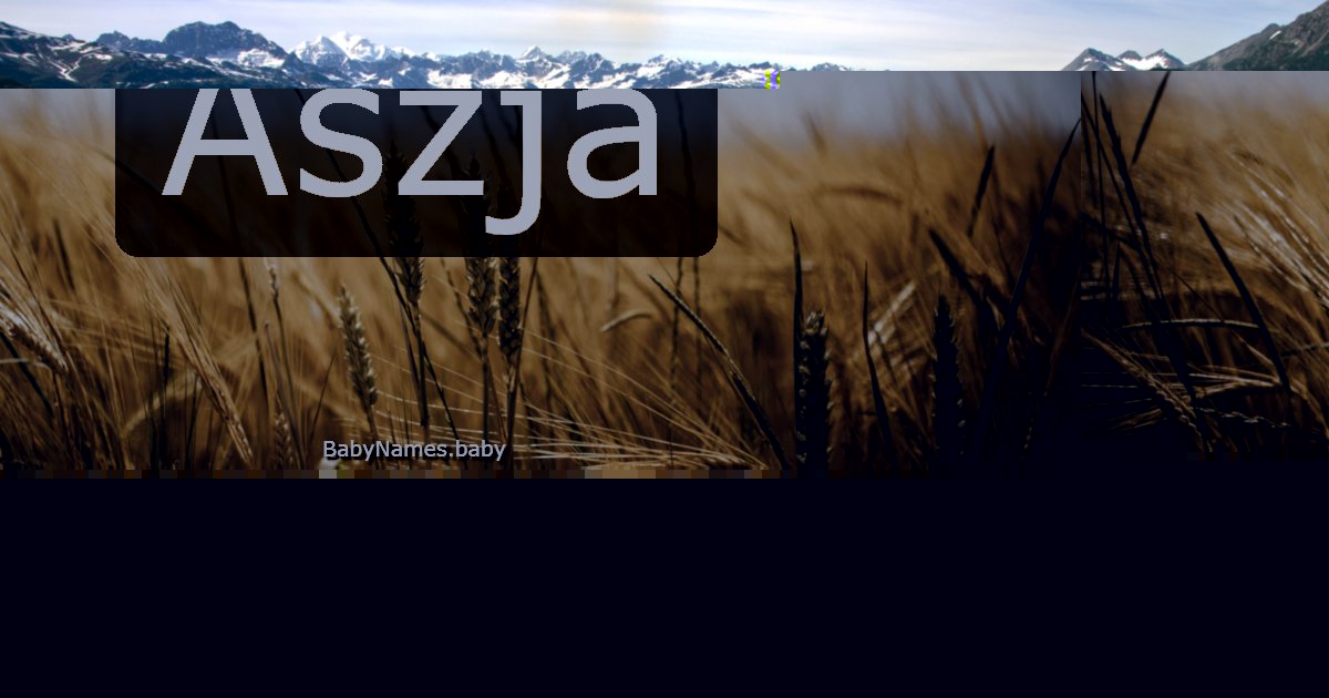Ászja