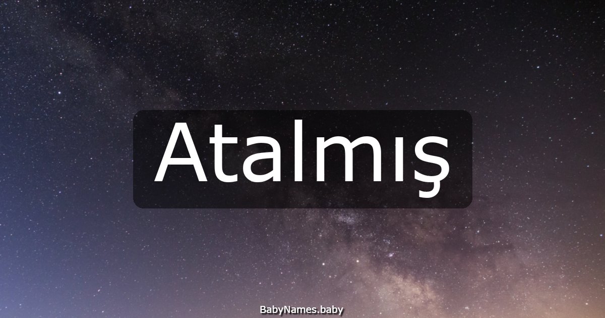 Atalmış