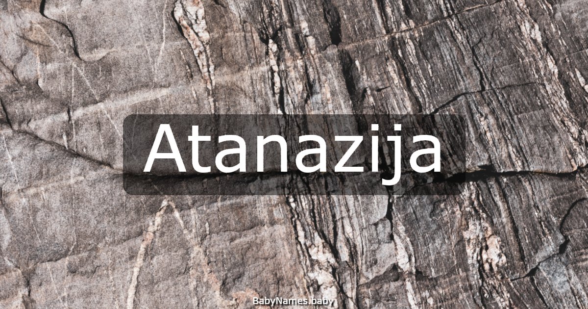 Atanazija