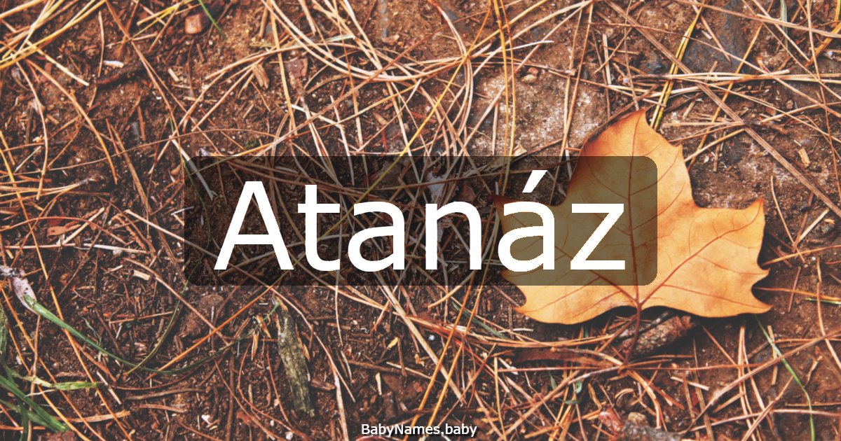 Atanáz