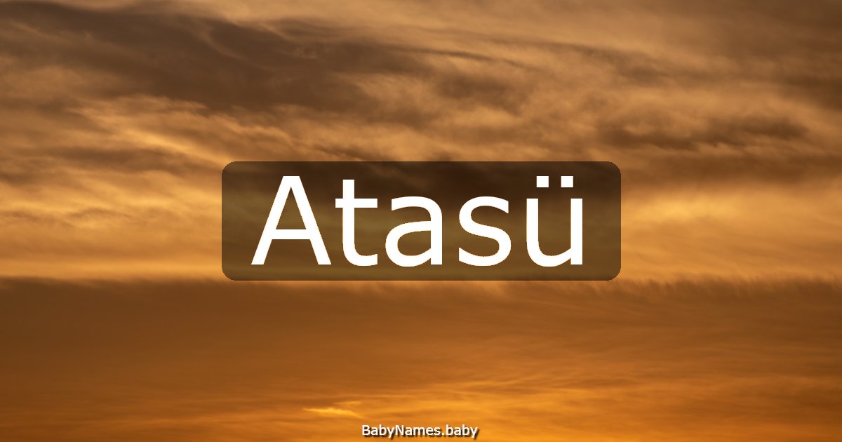 Atasü