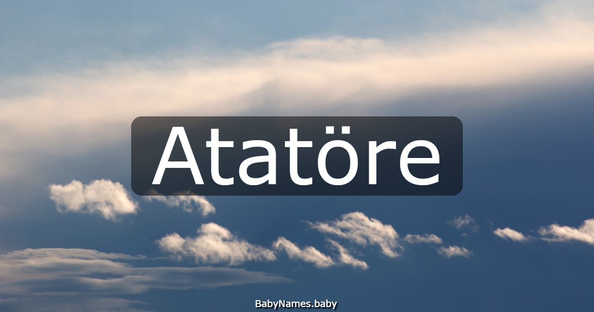 Atatöre