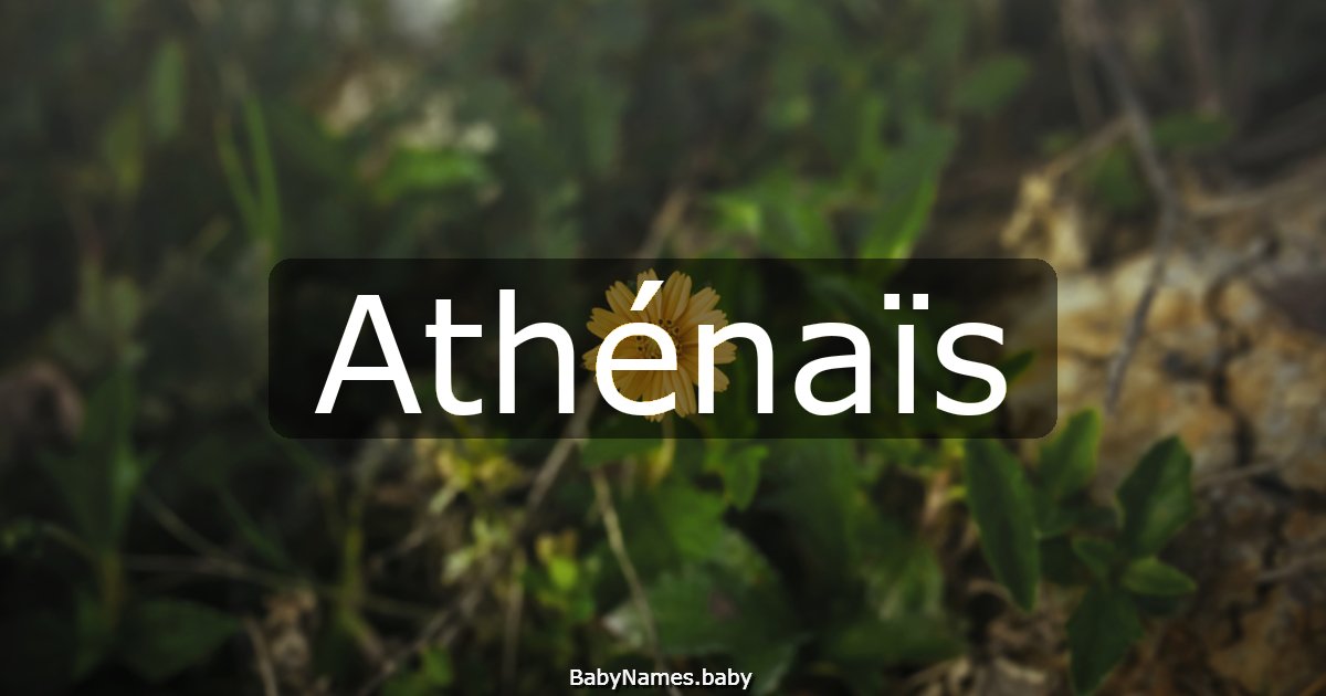 Athénaïs