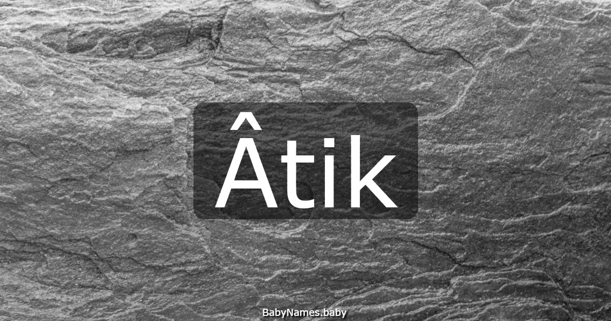 Âtik