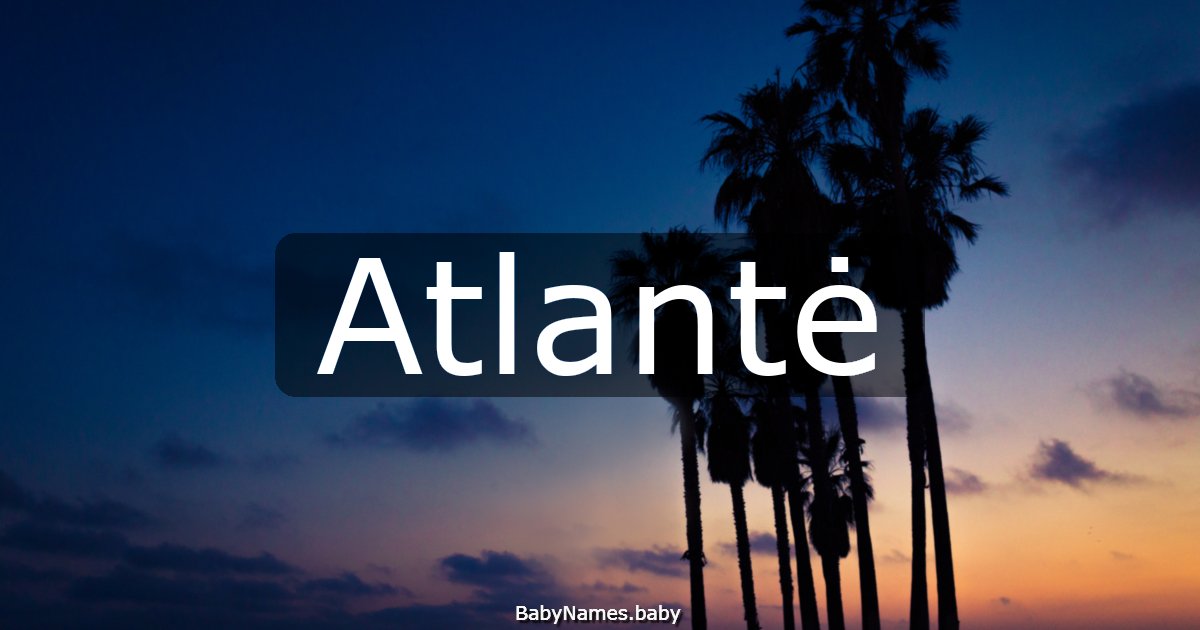 Atlantė
