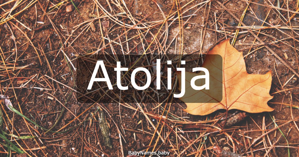 Atolija